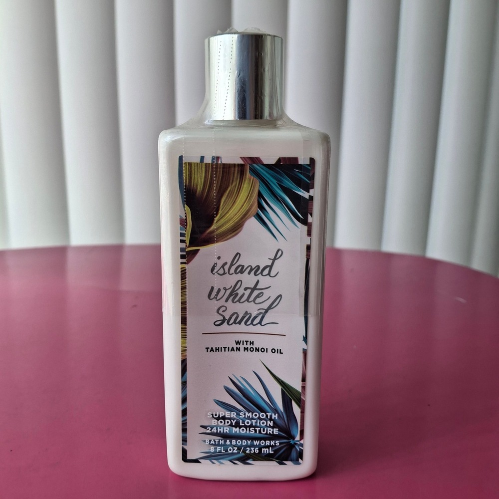 Bath & Body Works ISLAND WHITE SAND Super Smooth Body Lotion 8 fl oz